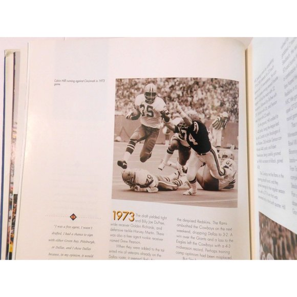 Dallas Cowboys Our Story Authorized Pictorial History by Jeff Guinn 1996 HBDJ - Picture 8 of 12